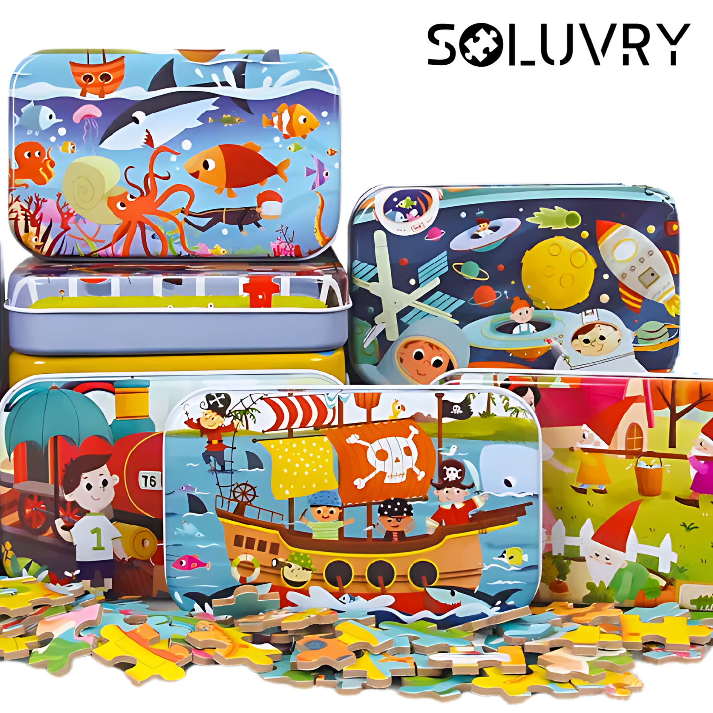 Puzzle Enfant | Animaux de la Savane -