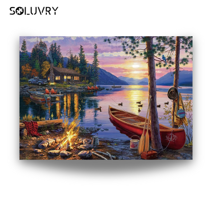 Puzzle 1000 Pièces | Bord de Lac -