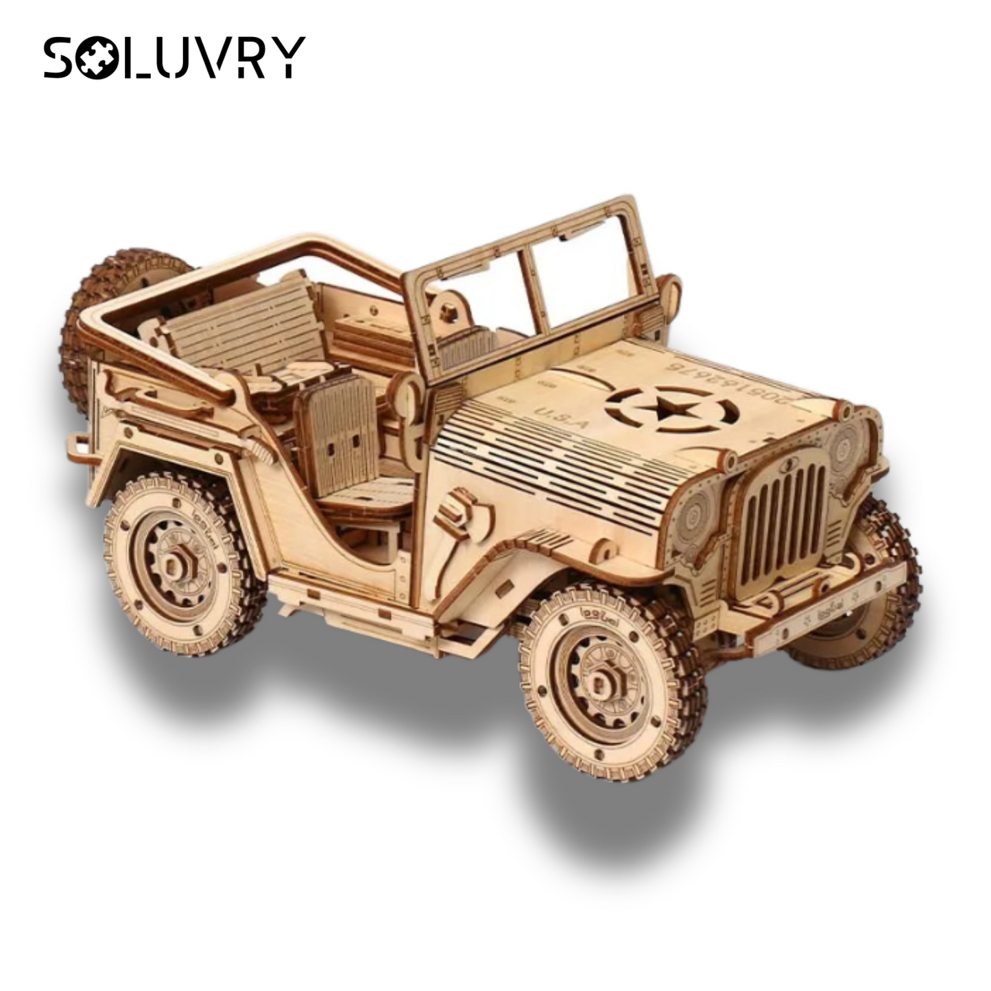 Puzzle 3D | Voiture Jeep -