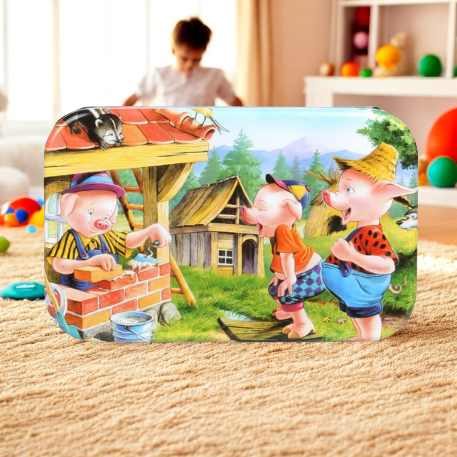 Puzzle Enfant | Les 3 Petits Cochons -