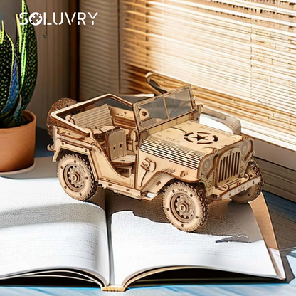 Puzzle 3D | Voiture Jeep -