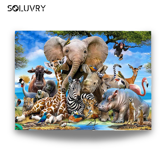 Puzzle 1000 Pièces | Animaux Sauvage -