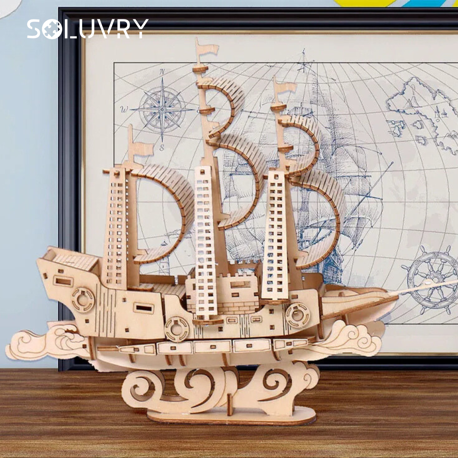 Puzzle 3D | Bateau -