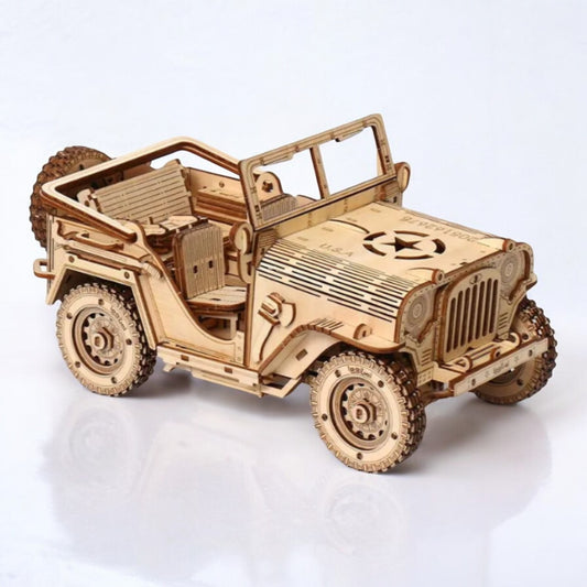 Puzzle 3D | Voiture Jeep