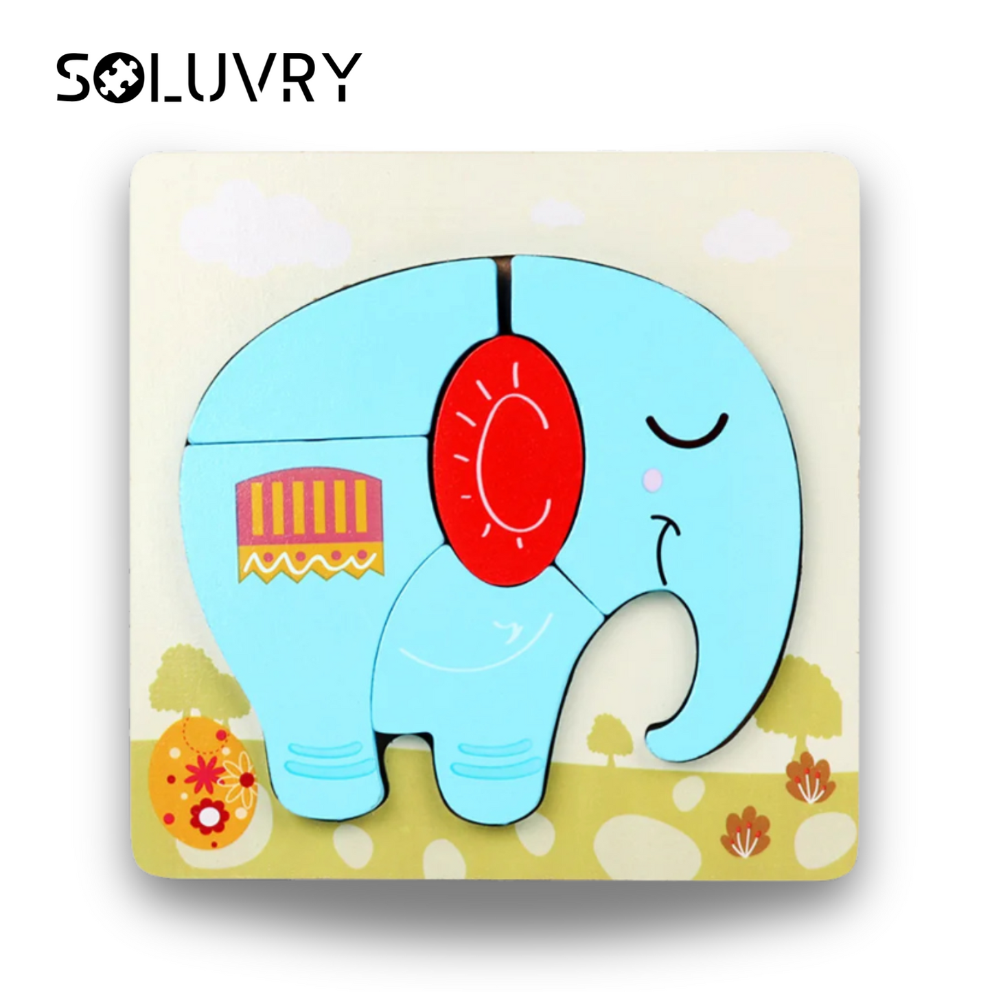 Puzzle Enfant | Éléphant -